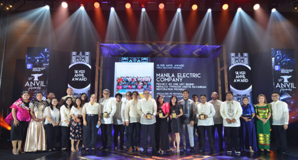 Meralco and One Meralco Foundation’s Powerful Communications Shines Bright at the 58th Anvil Awards