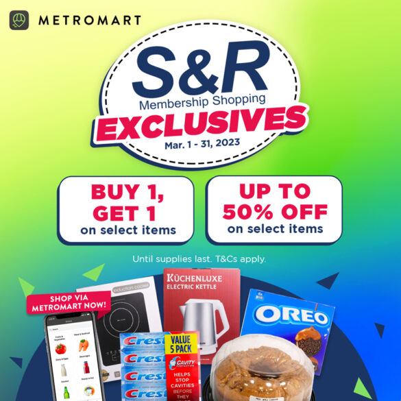 Here's what to buy from S&R Exclusives! Snag great items with or without a membership card via MetroMart