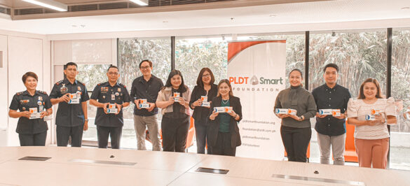 Uniformed personnel, indigents, frontliners benefit from PLDT-Smart Foundation vitamin donations