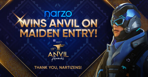 narzo wins Anvil on maiden entry