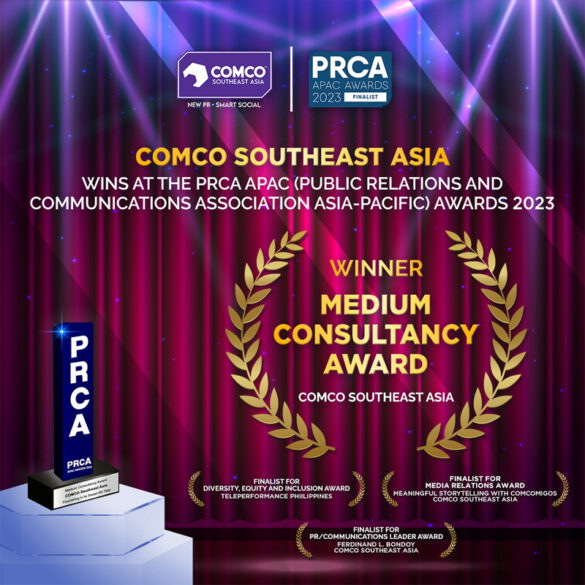 COMCO Southeast Asia wins PR Consultancy of the Year in Asia-Pacific
