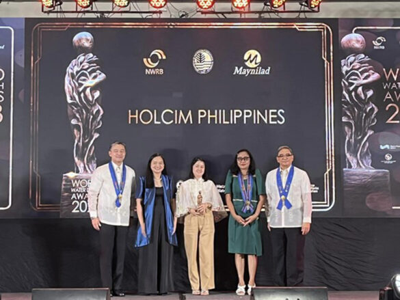 Holcim among 21 water champions recognized during World Water Day