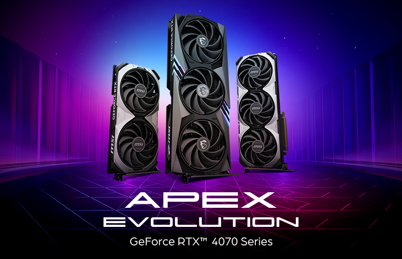 MSI Releases Custom NVIDIA GeForce RTX 4070 Series Graphics Cards