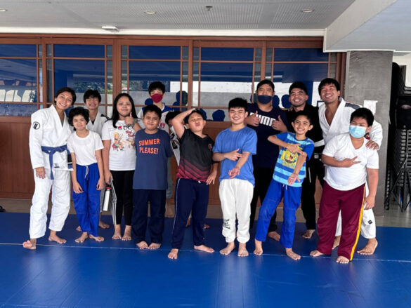 Lucas Lepri Philippines introduces BJJ to kids from Mano Amiga Academy