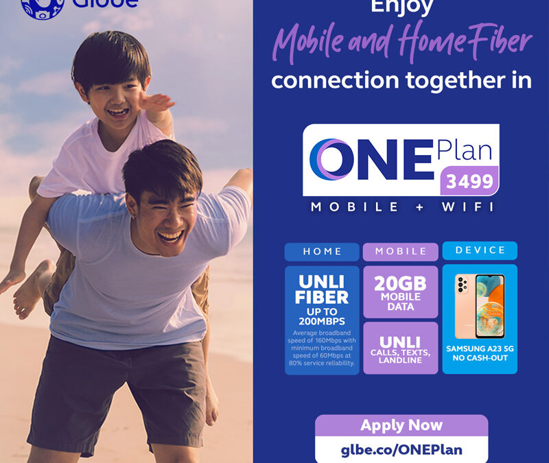 Globe’s new ONEPlan: The power of mobile and fiber in one