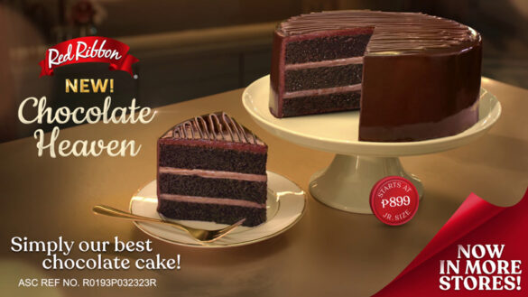 Get a taste of heaven with Red Ribbon's best chocolate cake yet - now available in more branches in Luzon!