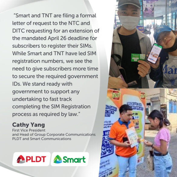 Smart, TNT to request DICT, NTC to extend SIM registration deadline