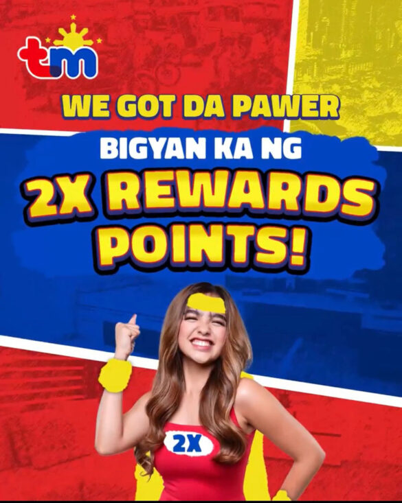 Register your SIM and Get the Pawer to earn TM Doble Rewards exclusive on the GlobeOne App