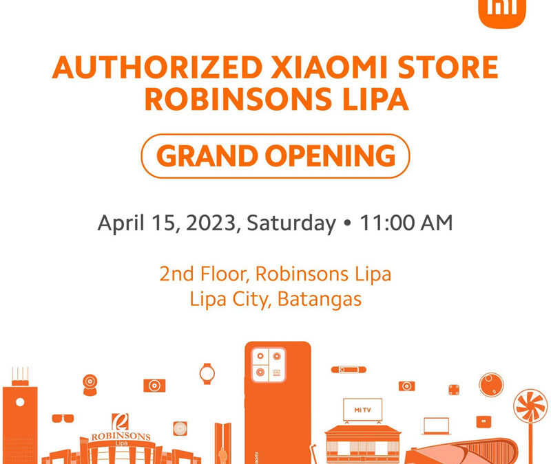 Xiaomi Store Robinsons Lipa Grand Opening