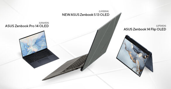 No. 1 OLED laptop brand, ASUS, announces three #IncrediblySlim Zenbook laptops, combines productivity and sustainability