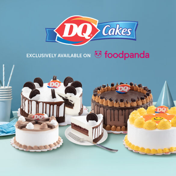 Beat the heat anytime with DQ Cakes exclusive on foodpanda!