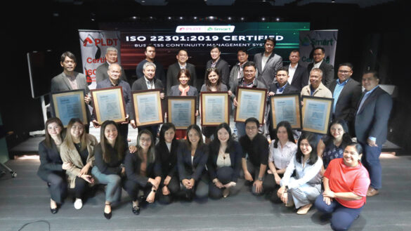 PLDT, Smart ISO certifications support customer experience, business continuity and sustainability