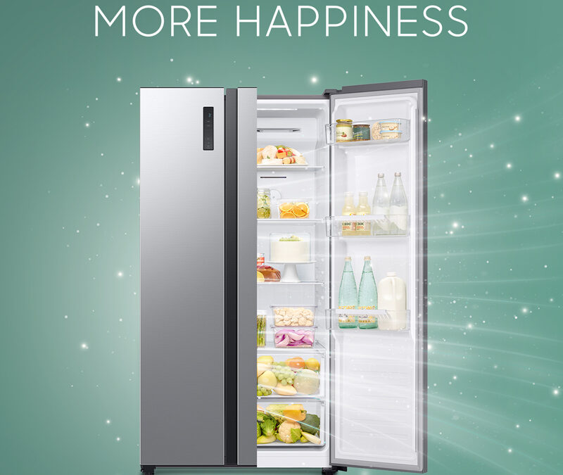 Bigger, Happier Space: This Side By Side Refrigerator by Samsung is Everything Your Home Needs and More
