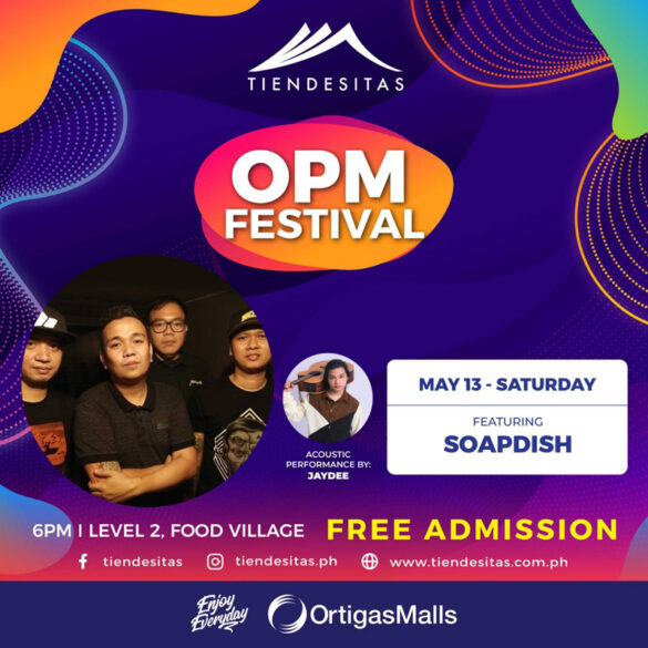 Soapdish and Jaydee headline Tiendesitas’ OPM Festival