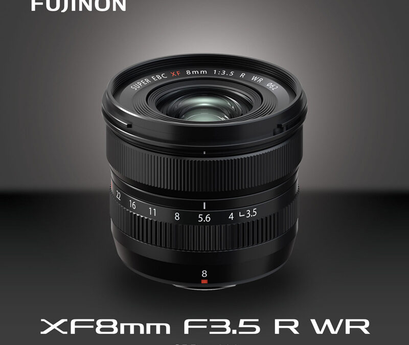 Fujifilm launches FUJINON Lens XF8mmF3.5 R WR