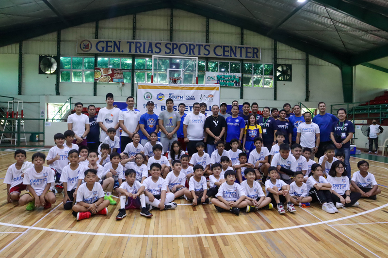 NLEX Road Warriors and CAVITEX Braves Goes South for Basketball Camp