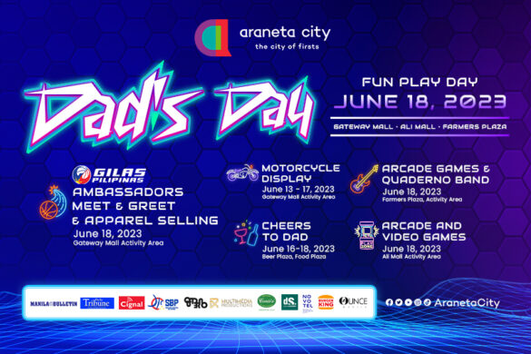 Have a Neon Arcade Fun this Father's Day at Araneta City