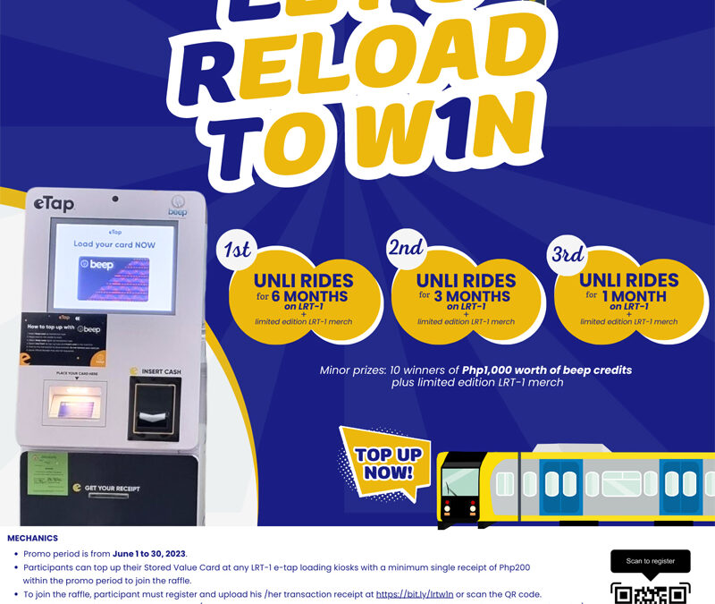 LRMC launches Let’s Reload To w1n Raffle Promo