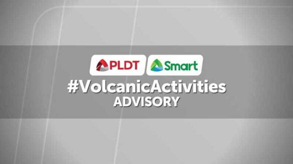 PLDT, Smart begin setting up free call, free charging stations in Albay amid Mayon unrest