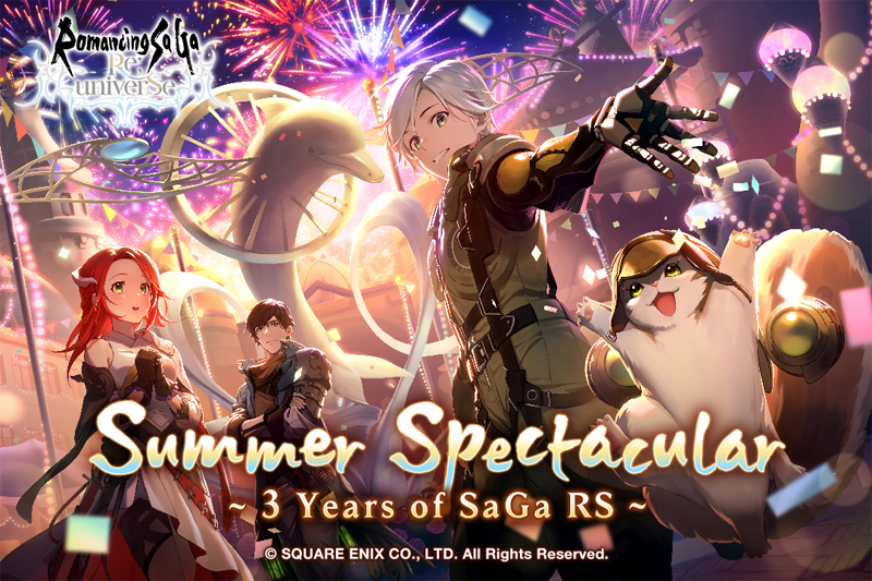 SQUARE ENIX’S “Romancing SaGa Re;univerSe” 3rd Global Anniversary and Spectacular Events!