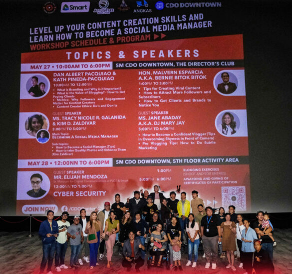 Smart, Kagay-anon content creators team up, promoting safe spaces online