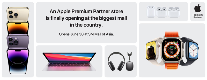 Get up to P15k off, freebies, and more at Power Mac Center SM Mall of Asia Apple Premium Partner store opening
