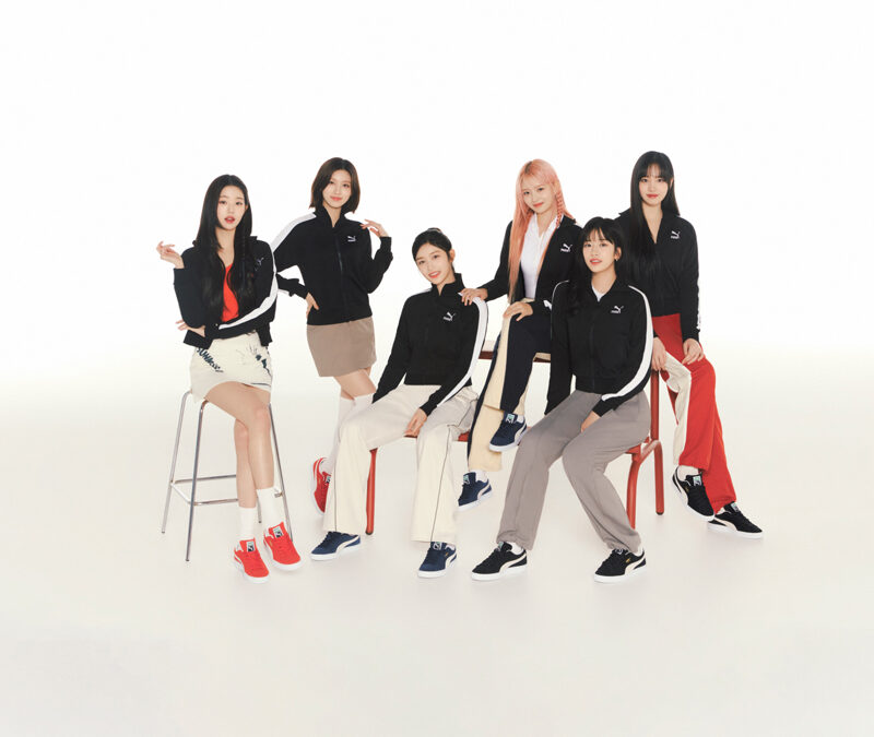 PUMA Selects K-Pop Girl Group “IVE“ as APAC Ambassador