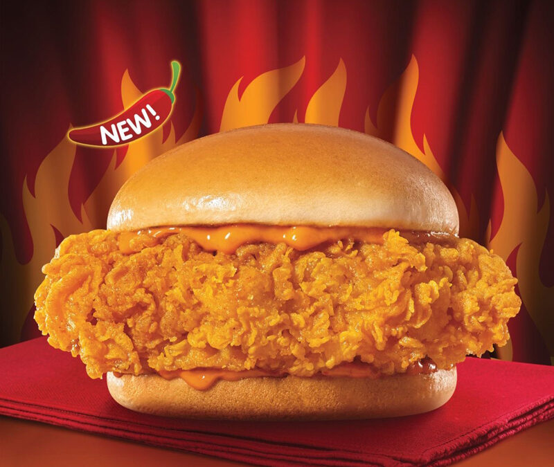 Jollibee comes in Sriracha-Hot with the new Spicy Chicken Sandwich Supreme