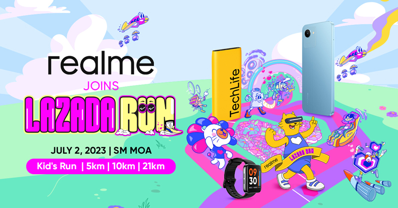 realme Joins Lazada Run to Empower Consumers in their ‘Fitness to Life’ Journey