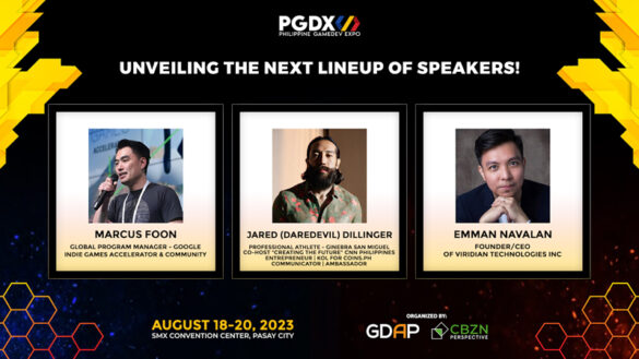 Philippine Game Development Expo Announces 2nd Wave of Guest Speakers