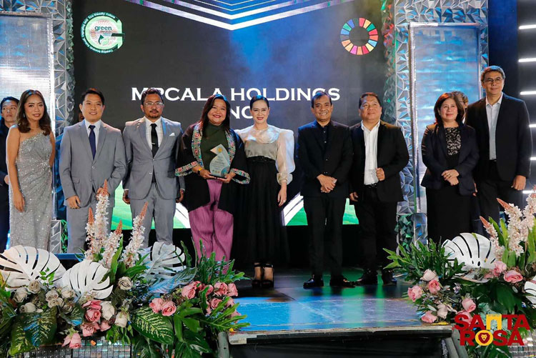 CALAX Commended with GREEN Awards by Santa Rosa LGU