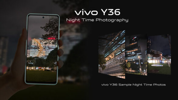 Explore BGC at night with vivo Y36