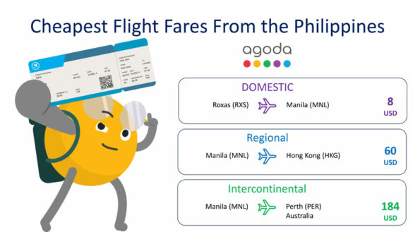 Fantastic Flight Fares Agoda Reveals Cheapest Domestic, Regional, and Intercontinental Air Routes from the Philippines