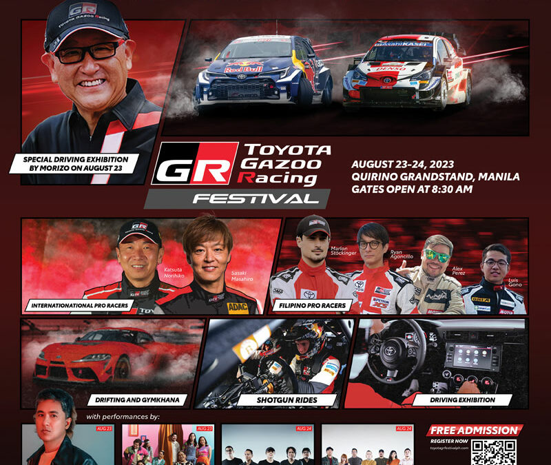 Experience world-class motorsports thrill at the TOYOTA GAZOO Racing Festival