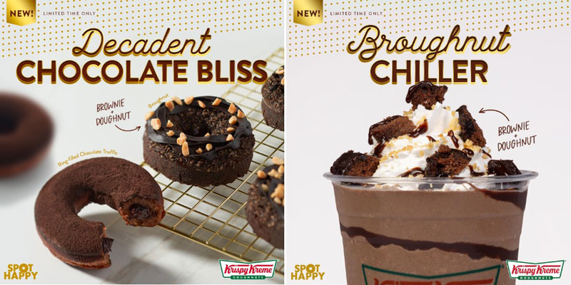 Krispy Kreme Brings Favorite Decadent Desserts into Doughnuts