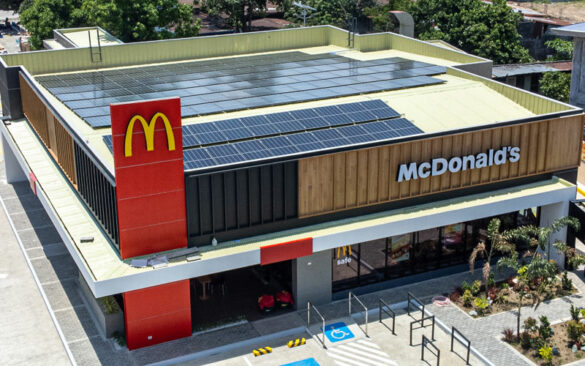McDonald’s amps efforts to be better for the environment with solar-powered restaurants