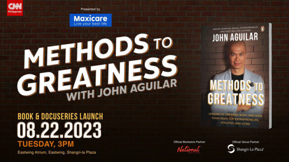 ‘The Final Pitch’ Host John Aguilar Extends Public Invitation to 'Methods to Greatness' Book and Docuseries Launch, Revealing Pathways to Success by Asian Icons