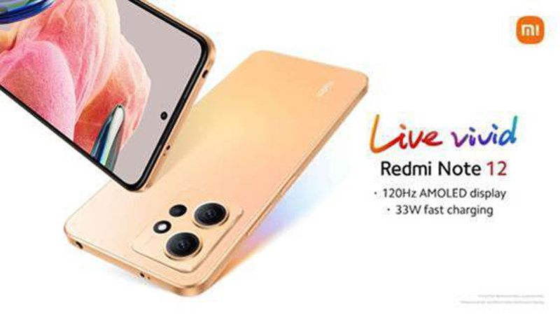 The Redmi Note 12 gets even better with new Sunrise Gold variant, larger 256GB storage