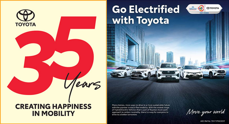 Toyota Motor Philippines kicks off 35th year with electrifying and heart-racing experiences for customers