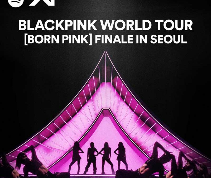 Gear Up for BLACKPINK’s BORN PINK WORLD TOUR Finale with Spotify