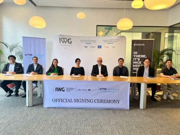 International Workplace Group (IWG), PNB Holdings Corporation (PHC) Team Up to Open “Spaces” in Makati CBD