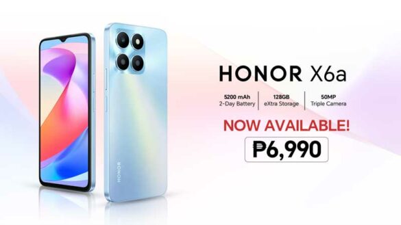 HONOR Sets New Standard with HONOR X6a, priced at only Php 6,990
