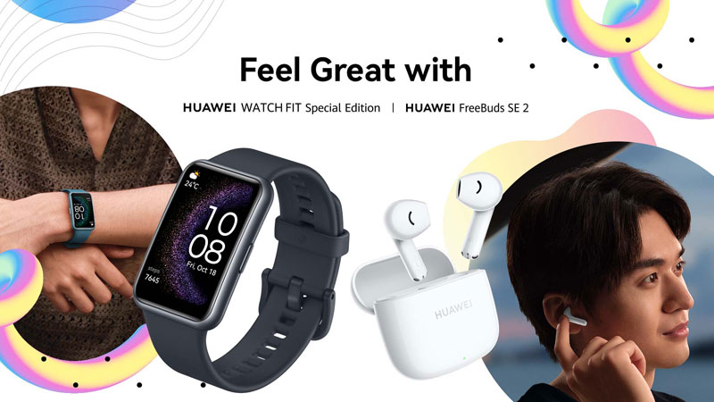 Redefining the entry-level wearable and audio tech: Meet the HUAWEI WATCH FIT Special Edition and HUAWEI FreeBuds SE 2