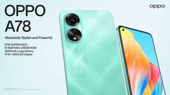 The OPPO A78 Is a Must-Have for the New School Year