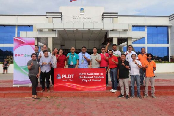 PLDT fibers up Samal Island, powering hybrid work and tourism