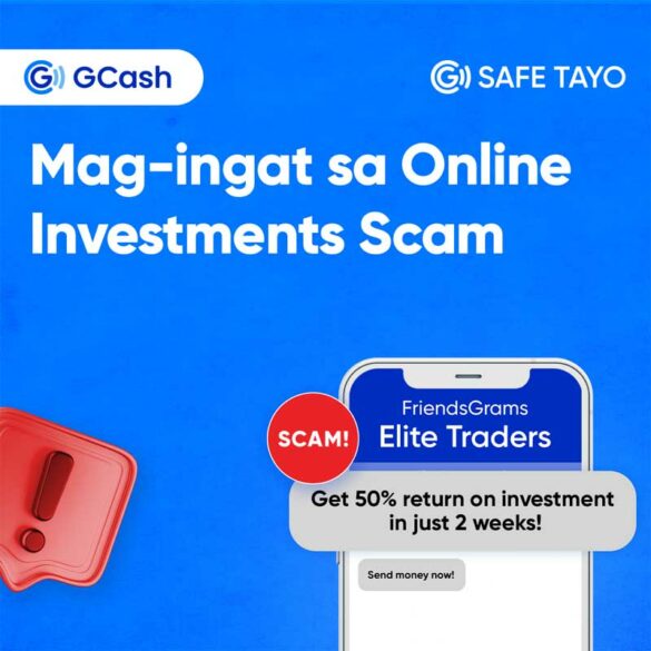 PNP, GCash raise awareness on online investment scams