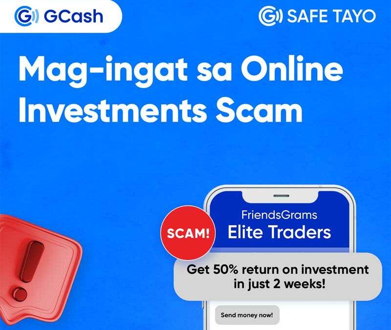 PNP, GCash raise awareness on online investment scams