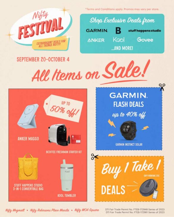 Score Amazing Deals and Prizes in this year’s Nifty Festival