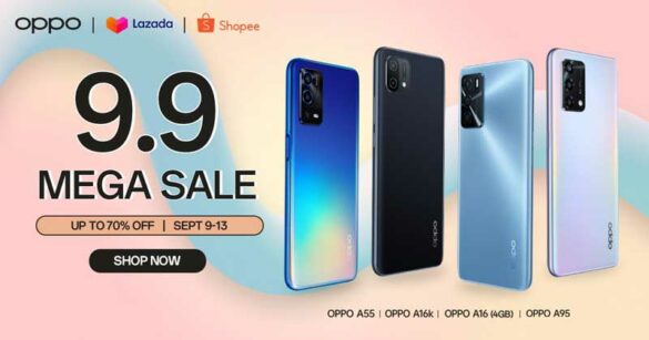 Start your holiday shopping early this OPPO 9.9 Mega Sale!