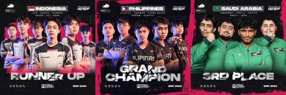 The Philippines reigns supreme at the IESF World Esports Championship 2023 Mobile Legends Bang Bang